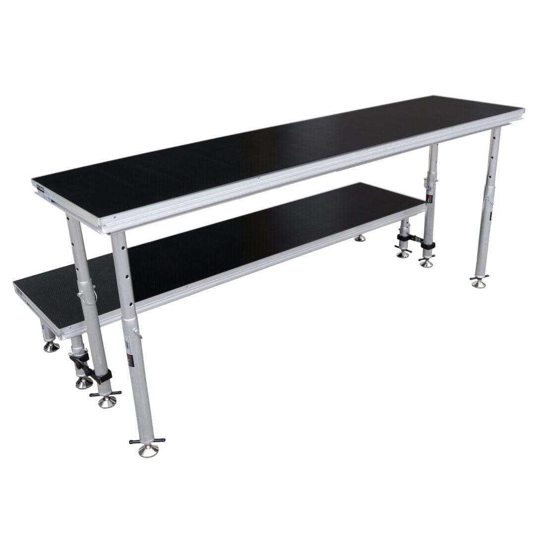 ProX ProX XSQ-2X8 StageQ 2' x 8' Single Stage Unit Height Adjustable from 28 to 48