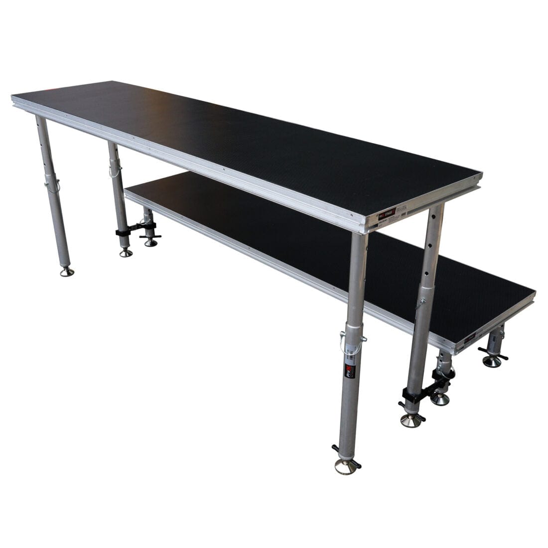 ProX ProX XSQ-2X8 StageQ 2' x 8' Single Stage Unit Height Adjustable from 28 to 48