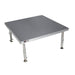 ProX ProX XSQ-4X4 4 x 4 Ft. Single Portable Stage Unit Height (6) Adjustable Legs from 28 to 48 in. XSQ-4X4MK2