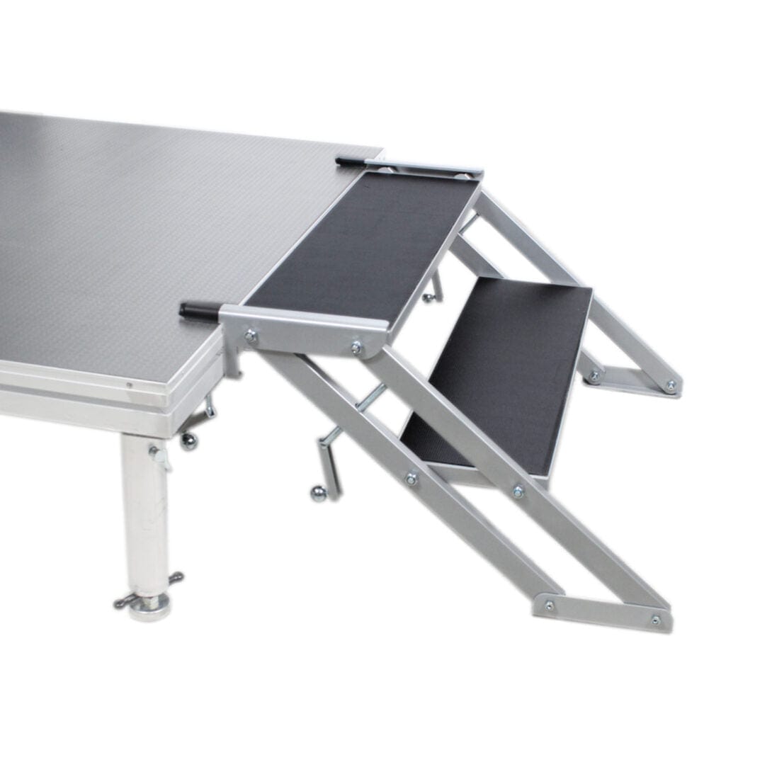 ProX ProX XSQ-ST2 StageQ 2 Step Heavy Duty Foldable Adjustable 14 to 18 Inch XSQ-ST2