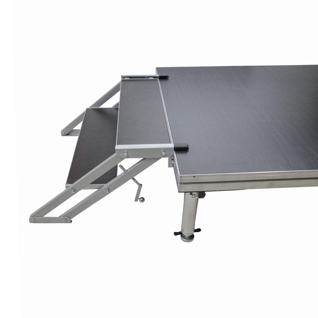 ProX ProX XSQ-ST2 StageQ 2 Step Heavy Duty Foldable Adjustable 14 to 18 Inch XSQ-ST2