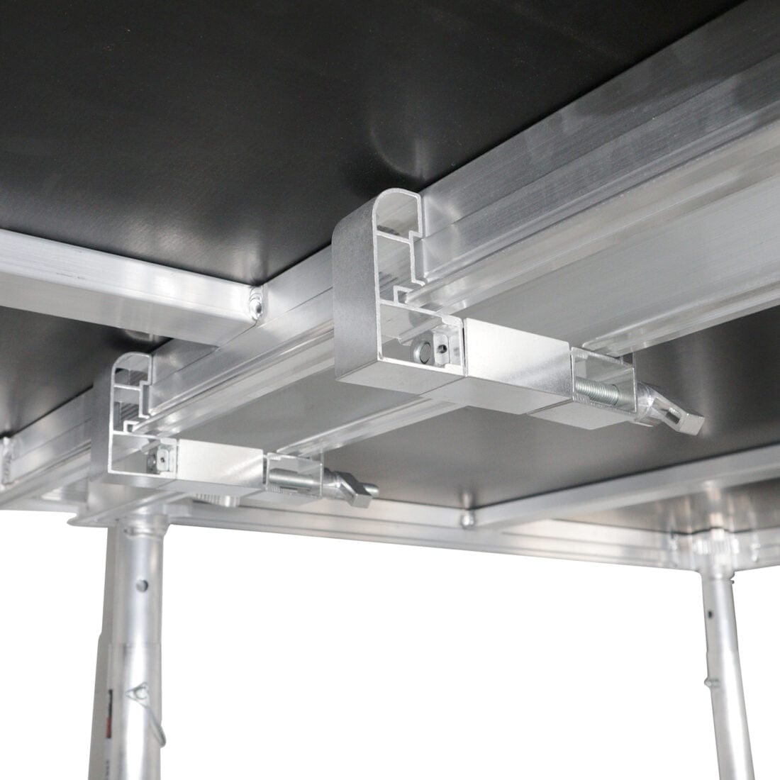 ProX ProX XSQ-4X4 4 x 4 Ft. Single Portable Stage Unit Height (6) Adjustable Legs from 28 to 48 in. XSQ-4x4 MK2