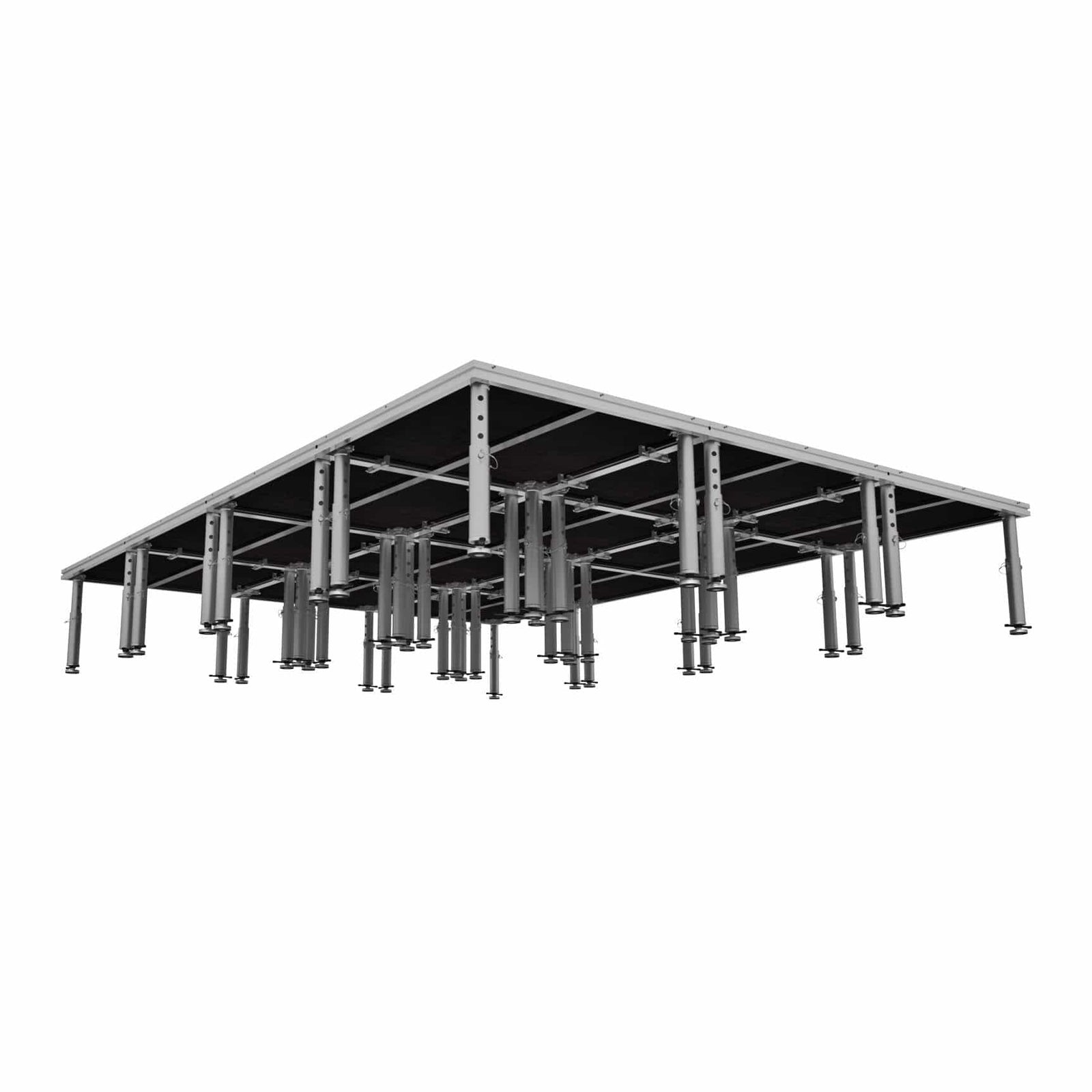 ProX ProX StageOne 12x16 Ft Portable Stage Kit – Includes 12 Decks with 16–22