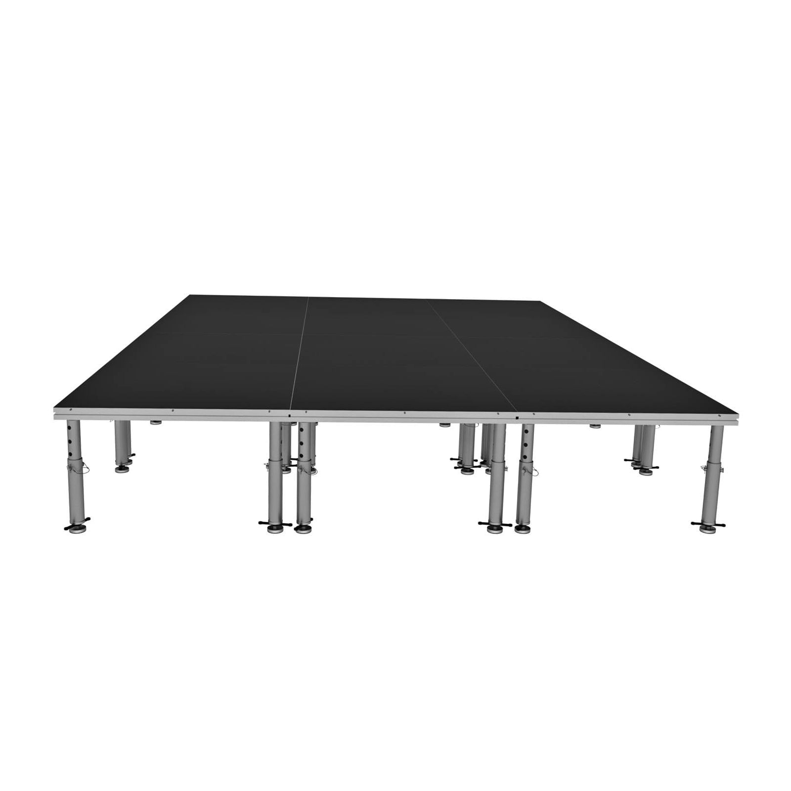 ProX ProX StageOne 12x16 Ft Portable Stage Kit – Includes 12 Decks with 16–22