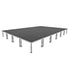 ProX ProX StageOne 16x24 Ft Portable Stage Kit – Includes 24 Decks with 16–22″ Adjustable Legs XSU-16X24 PKG