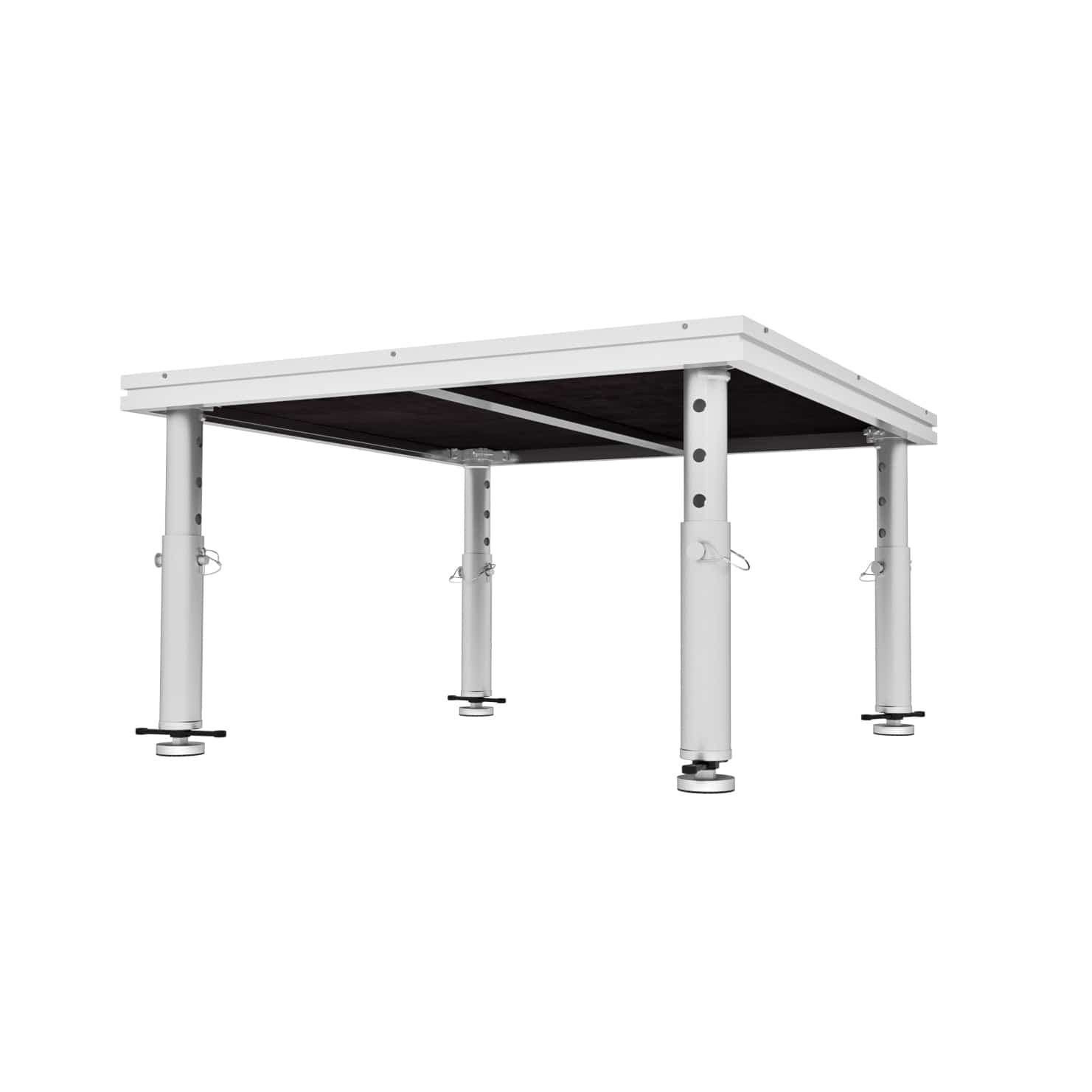 ProX ProX StageOne 4x4 Ft Portable Stage with 16–22″ Adjustable Legs – Single Deck Unit XSU-4x4