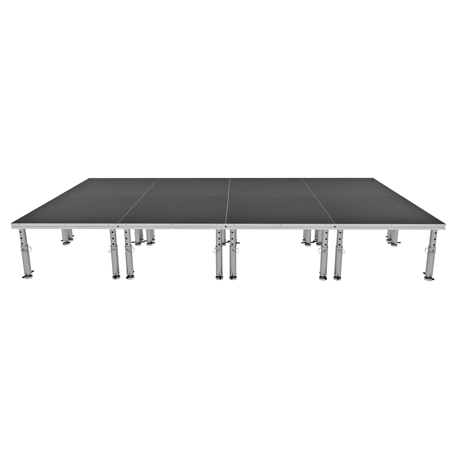 ProX ProX StageOne 8x16 Ft Portable Stage Kit – Includes 8 Decks with 16–22″ Adjustable Legs XSU-8X16 PKG