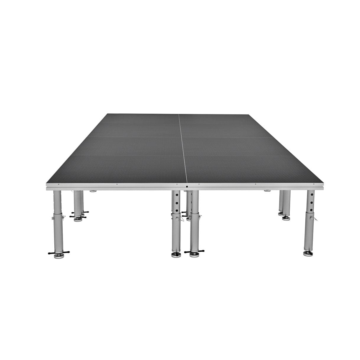 ProX ProX StageOne 8x16 Ft Portable Stage Kit – Includes 8 Decks with 16–22″ Adjustable Legs XSU-8X16 PKG