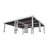 ProX ProX StageOne 8x8 Ft Portable Stage Kit – Includes 4 Decks with 16–22″ Adjustable Legs XSU-8X8 PKG