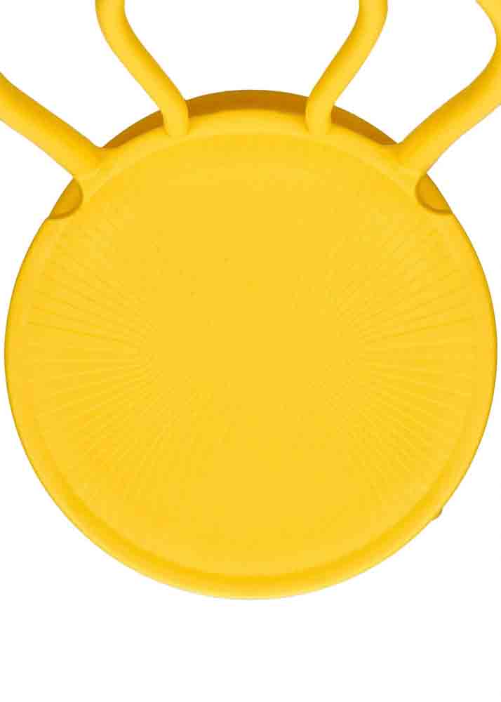 Golden Yellow Resin Bentwood Festive Chair