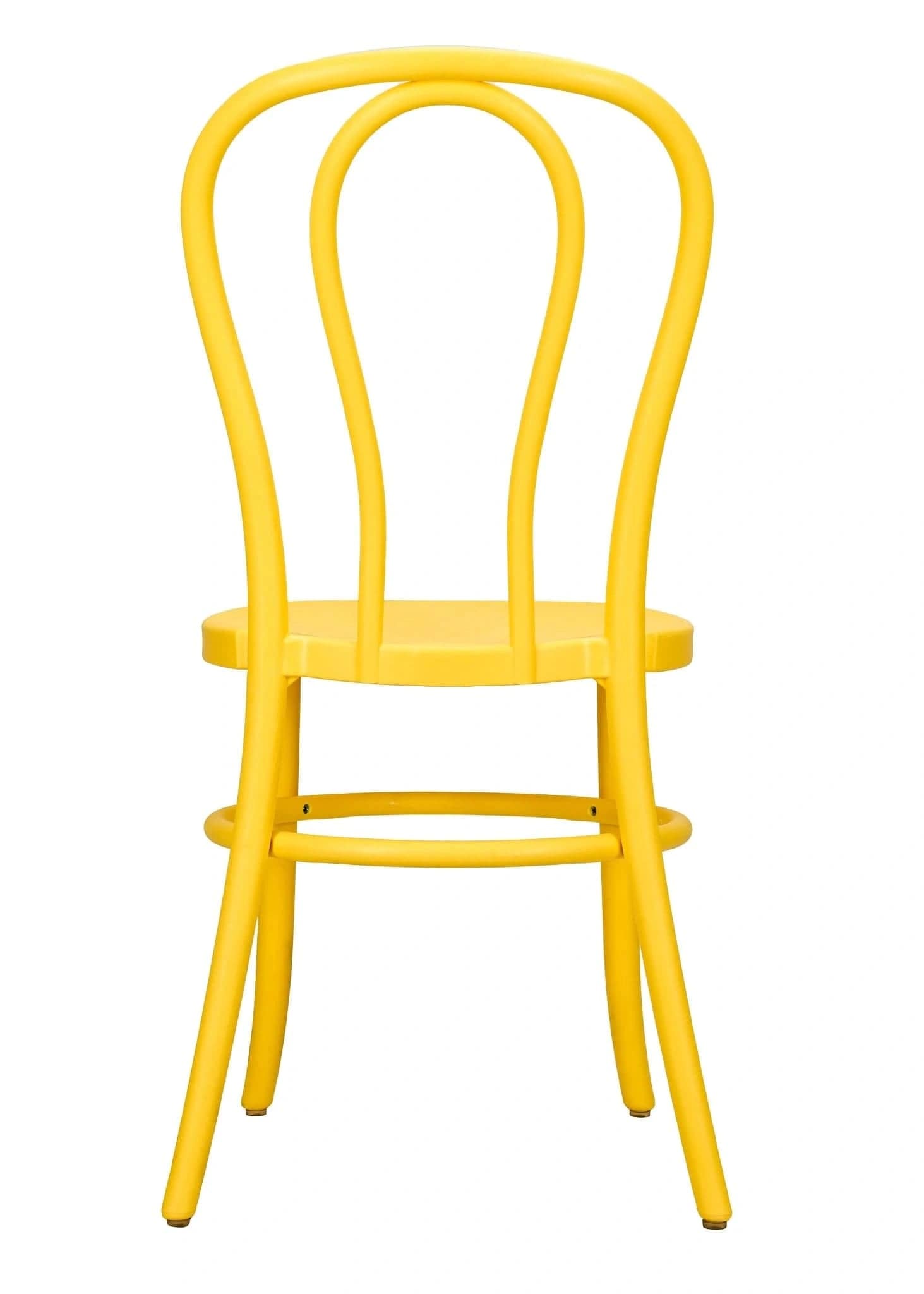 Golden Yellow Resin Bentwood Festive Chair