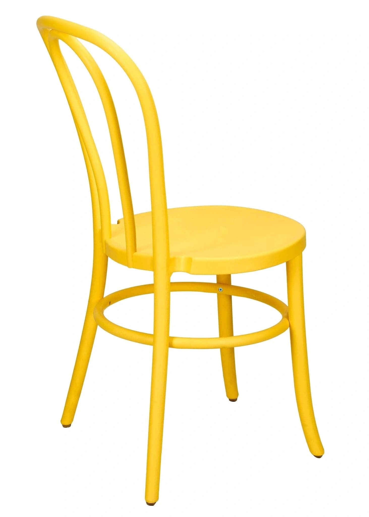 Golden Yellow Resin Bentwood Festive Chair