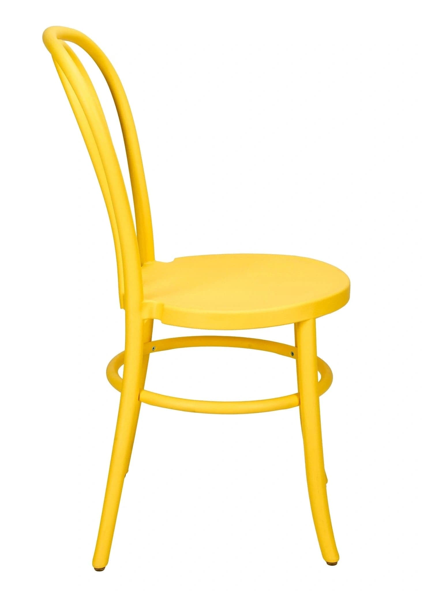 Golden Yellow Resin Bentwood Festive Chair