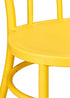 Golden Yellow Resin Bentwood Festive Chair