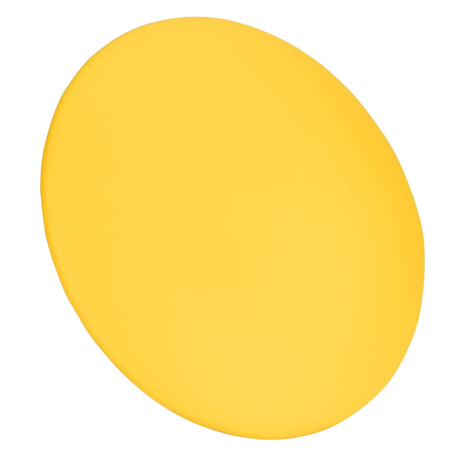 Chivari Golden Yellow Round Vinyl Panel Back Cushion CUSH-PANVIN-RDYLW-ZG-T