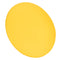 Chivari Golden Yellow Round Vinyl Panel Back Cushion CUSH-PANVIN-RDYLW-ZG-T