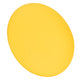 Chivari Golden Yellow Round Vinyl Panel Back Cushion CUSH-PANVIN-RDYLW-ZG-T