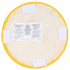 Chivari Golden Yellow Round Vinyl Panel Back Cushion CUSH-PANVIN-RDYLW-ZG-T