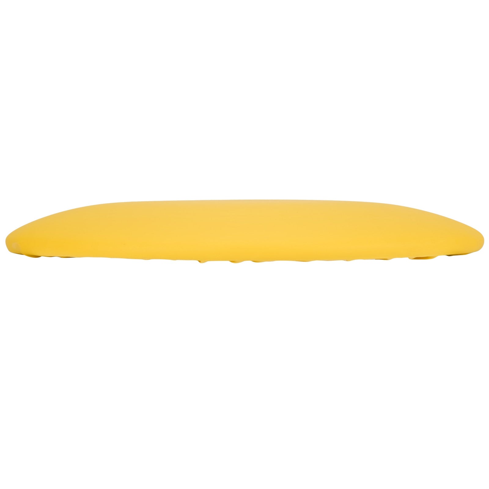 Chivari Golden Yellow Round Vinyl Panel Back Cushion CUSH-PANVIN-RDYLW-ZG-T