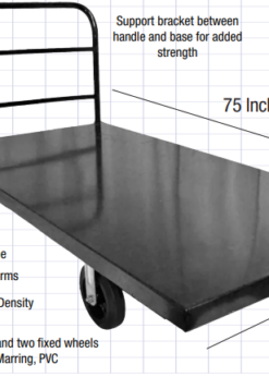 Industrial Flat Bed Platform Cart CART103-AX-T