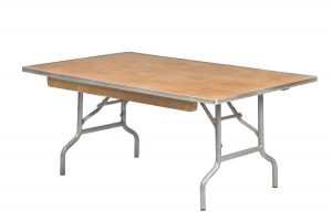 48 x 40 Rectangle Childrens Plywood Table