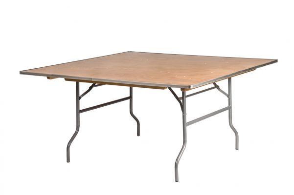 60 Inch Square Heavy Duty Plywood Table
