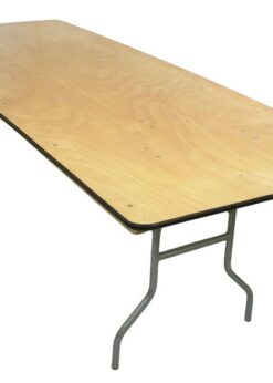 72 x 30 Plywood Banquet Table Vinyl Edge