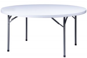 72 inch Round Heavy Duty Plastic Table