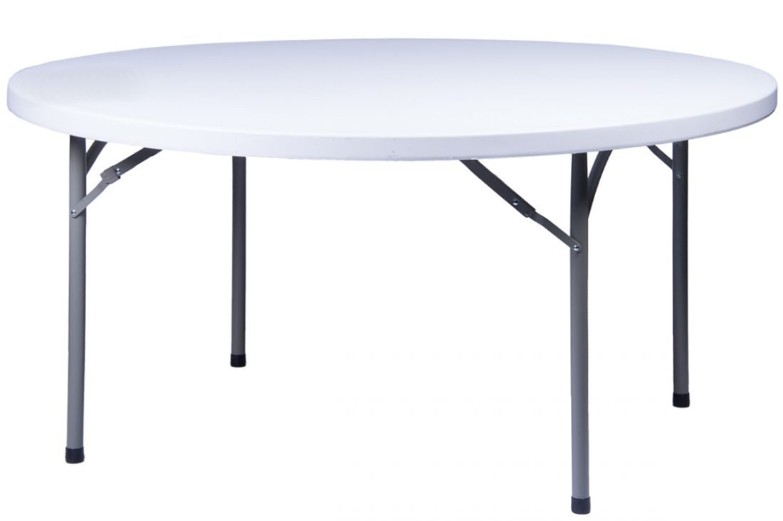 72 inch Round Heavy Duty Plastic Table