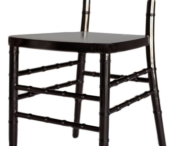 Black Resin Steel Core Chair Base