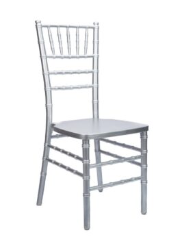 Silver Wood Chiavari Chair