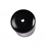 Black Replacement Foot Cap for Plastic Folding Chairs 2