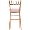 Gold Wood Chiavari Barstool