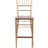 Gold Wood Chiavari Barstool