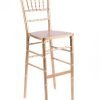 Gold Wood Chiavari Barstool