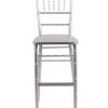 Silver Wood Chiavari Barstool