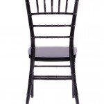 Country Club Series Black Resin “Steel-Core” Chiavari Chair 3