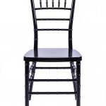 Country Club Series Black Resin “Steel-Core” Chiavari Chair 2