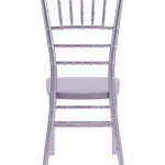Country Club Series Silver Resin “Steel-Core” Chiavari Chair 3