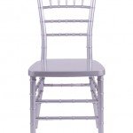 Country Club Series Silver Resin “Steel-Core” Chiavari Chair 2