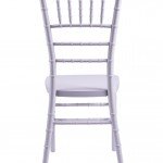 Country Club Series White Resin “Steel-Core” Chiavari Chair 3