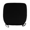 2" Black "High Density" Velcro Strap Chiavari Chair Cushion