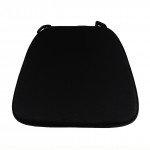 2″ Black “High Density” Velcro Strap Chiavari Chair Cushion 2