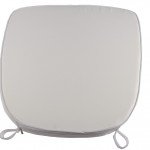 2″ White “High Density” Velcro Strap Chiavari Chair Cushion 3