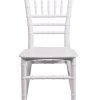 White Resin Children's Chiavari Chair