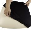 Black Wood Base Cushion Cover