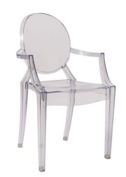 Clear Resin "Louis" Ghost Chair