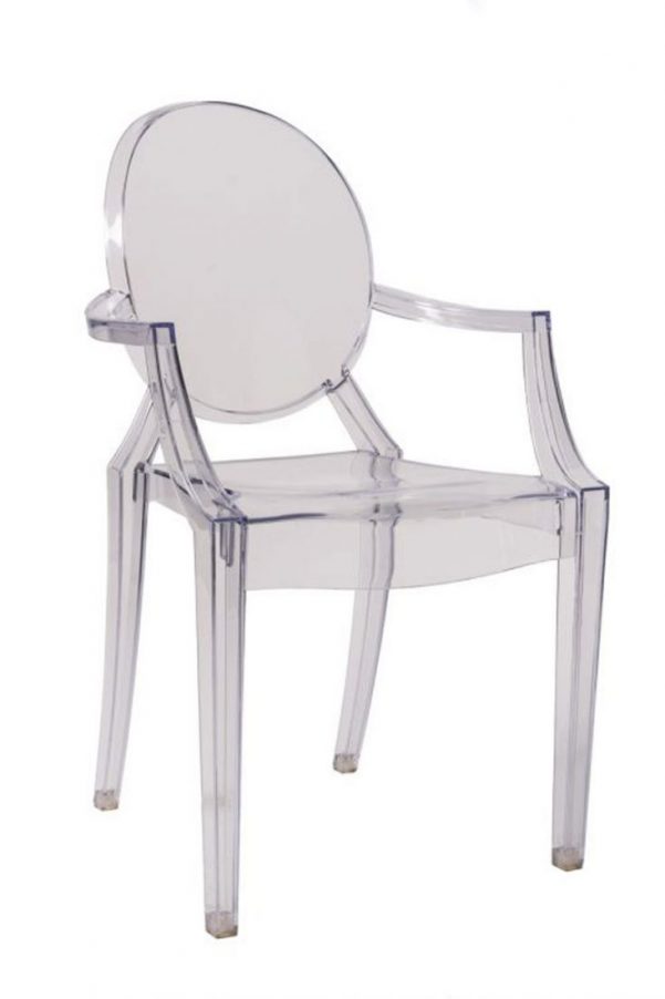 Clear Resin "Louis" Ghost Chair