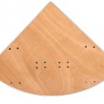 60″ Quarter Round “Heavy Duty” Plywood Banquaet Table, Metal Edge 3