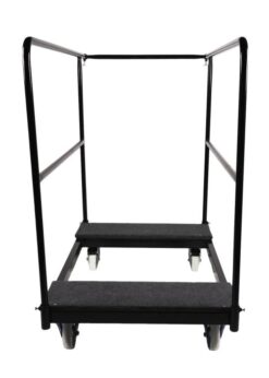 Standard Size (28" Wide) Steel Cart for Banquet Tables